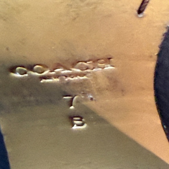 Coach Hewes Black Leather Ankle Boots - Picture 12 of 13